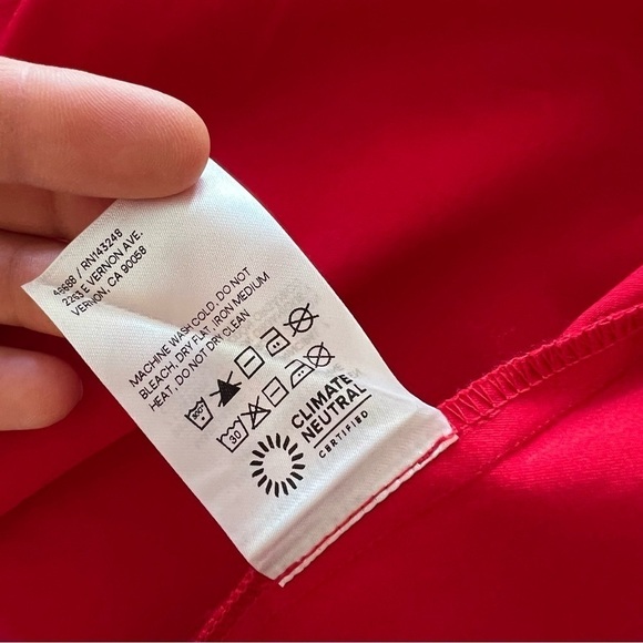 Reformation Alfred Dress in Cherry - Picture 15 of 16